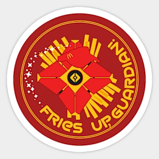 Fries Up, Guardian! Sticker